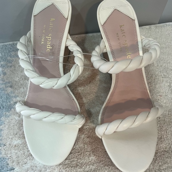 kate spade Shoes - kate spade Women's white Braided Sandals